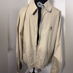 Vintage90’s Tommy Hilfiger Men's Beige Jacket NWT